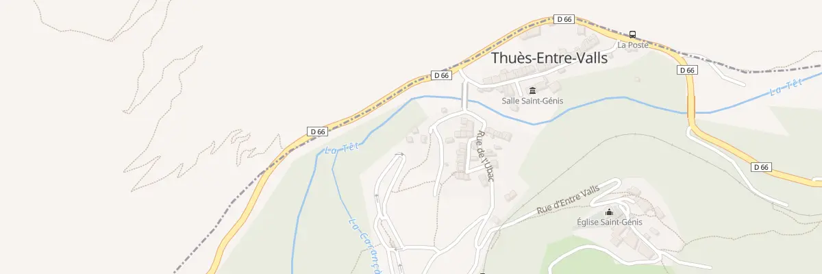 Plan du 41 Le Village à Thuès-Entre-Valls
