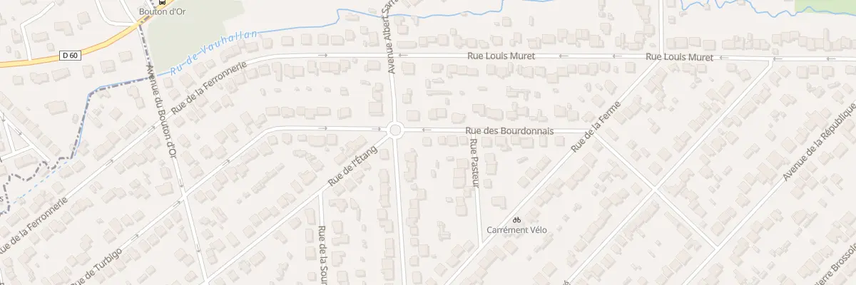 Plan du 25 Rue des Bourdonnais à Igny