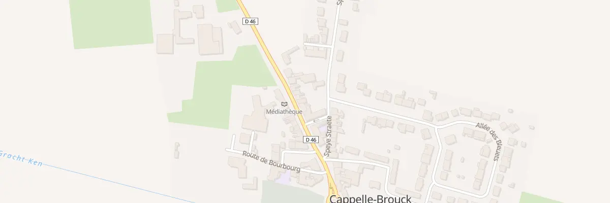 Plan du 2670 Rte de Bourbourg à Cappelle-Brouck