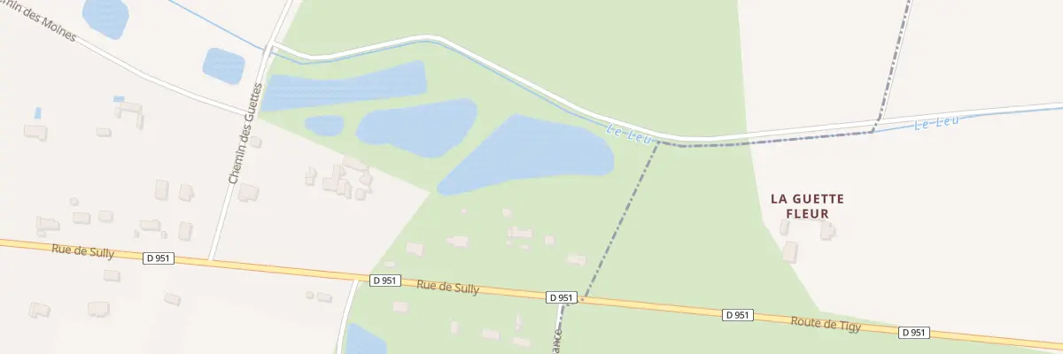 Plan du 149 Rue de Sully à Tigy