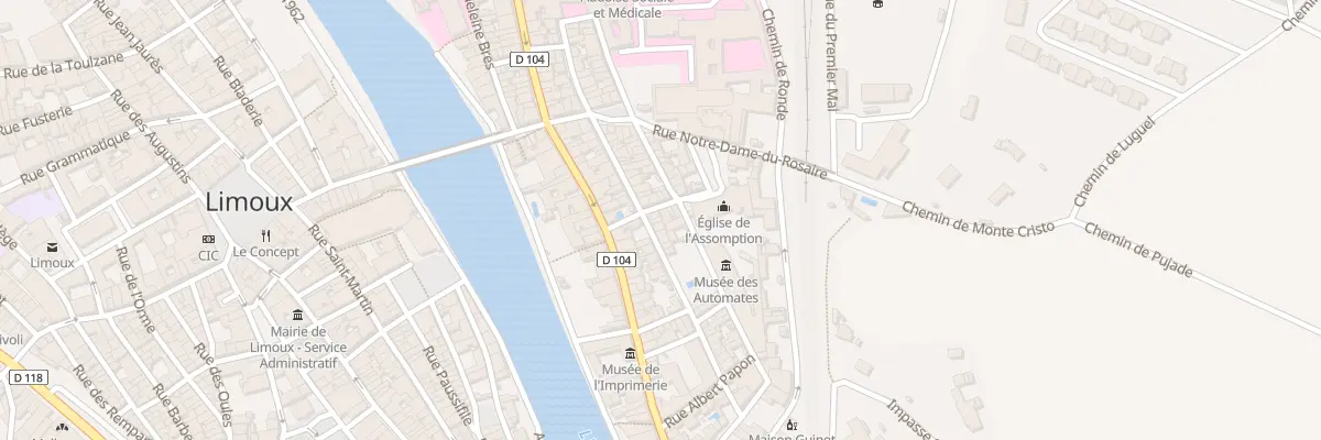 Plan du 34 Rue d’Empaute à Limoux