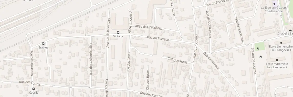 Plan du 15 Rue des Roses à Argenteuil