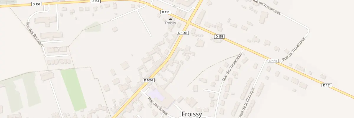 Plan du 9 Rue de Beauvais à Froissy