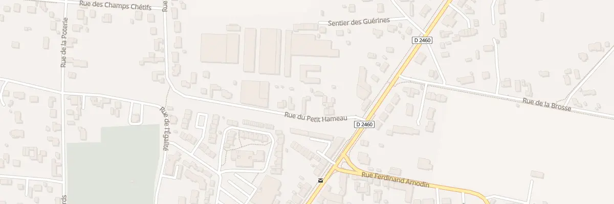 Plan du 10 Rue du Petit Hameau à Châteauneuf-sur-Loire