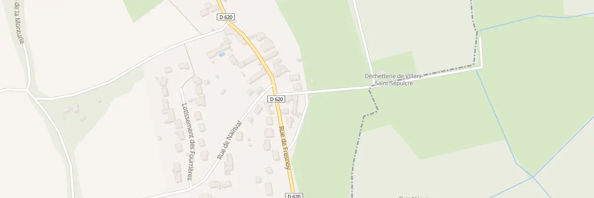 Plan du 55B Che du Marais à Villers-Saint-Sépulcre