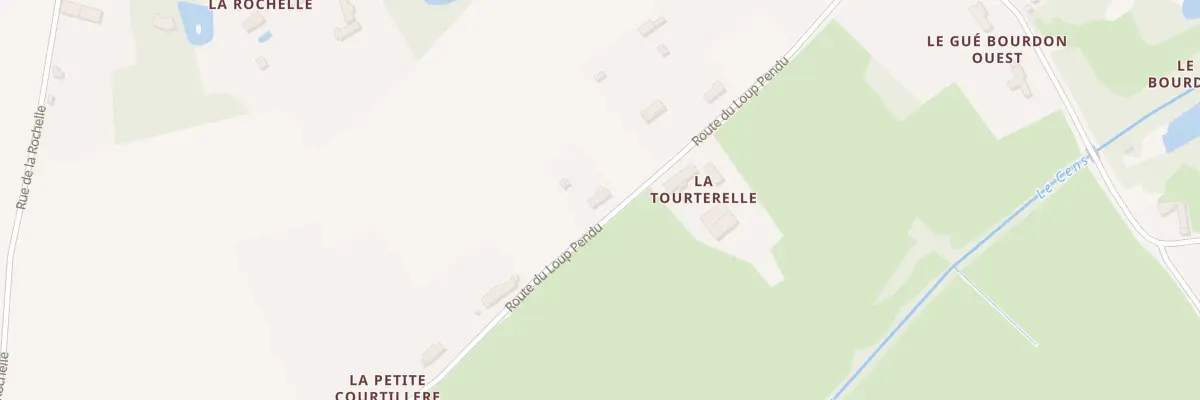 Plan du 79 Rte du Loup Pendu à Ingrannes