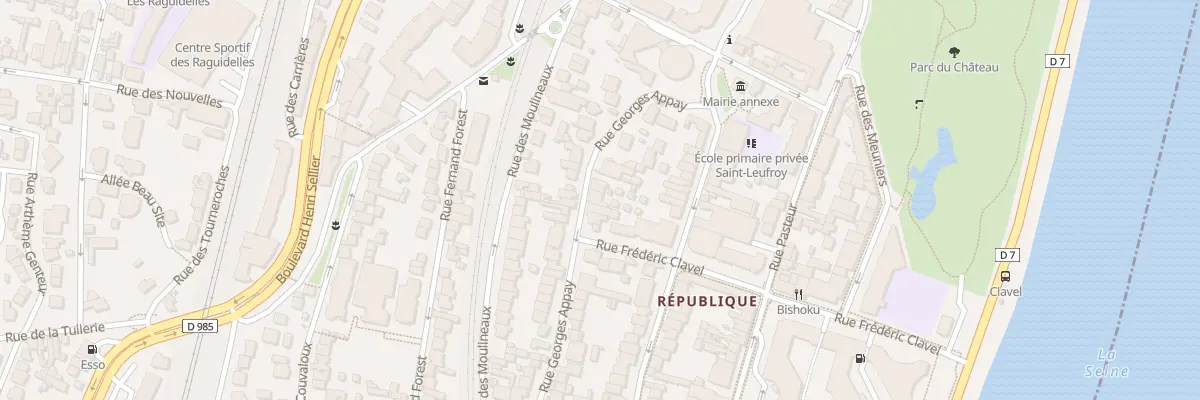 Plan du 17 Rue Georges Appay à Suresnes