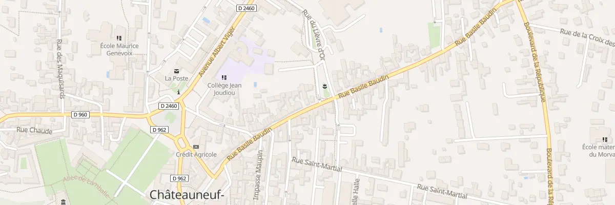 Plan du 31 Rue Basile Baudin à Châteauneuf-sur-Loire