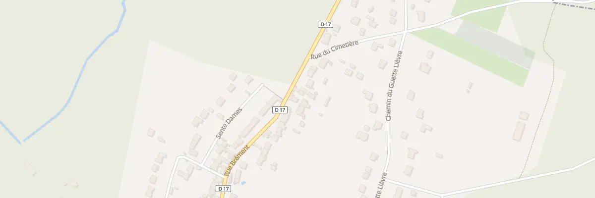 Plan du 38 Rue Brément à Auvers-Saint-Georges