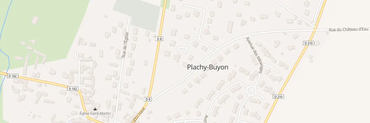 Plan du 20 Res l’Oree à Plachy-Buyon