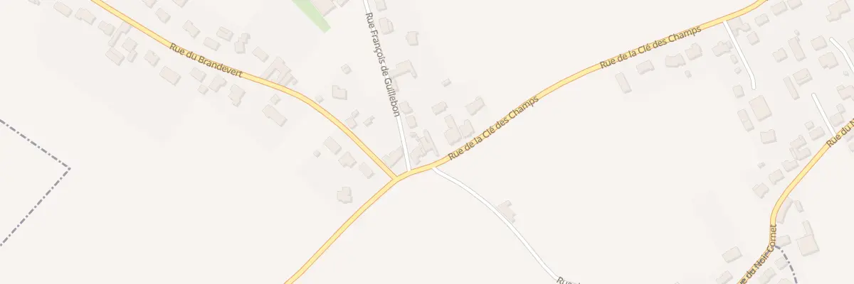 Plan du 50 Rue de la Cle des Champs à Salperwick
