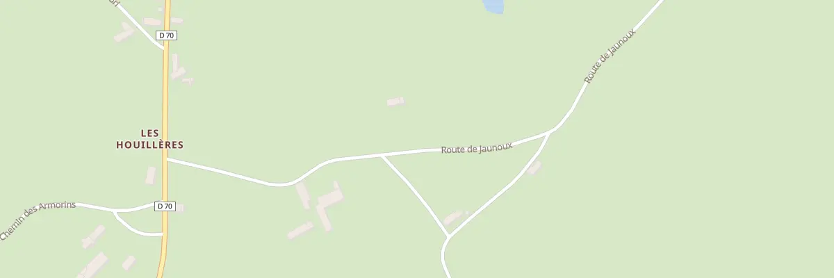 Plan du 263 Rte de Jaunoux à Sancergues
