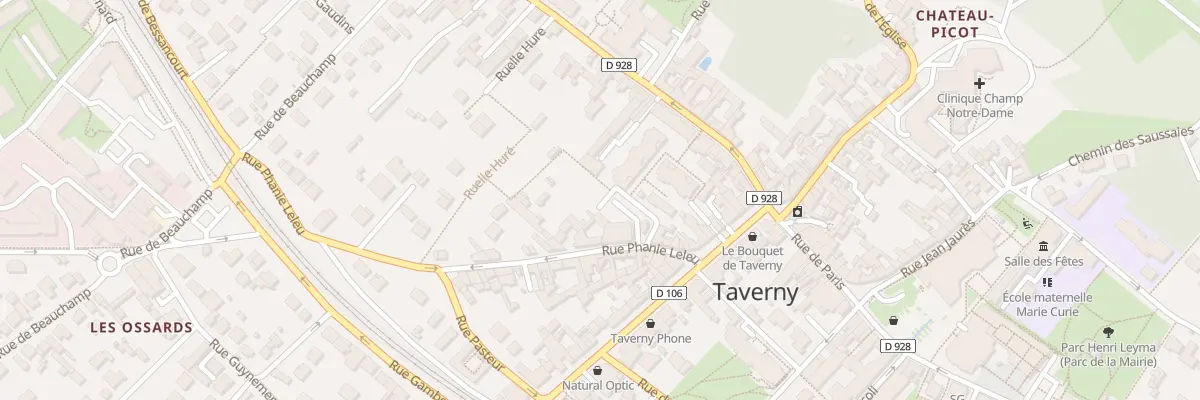 Plan du 255 Rue de Paris à Taverny