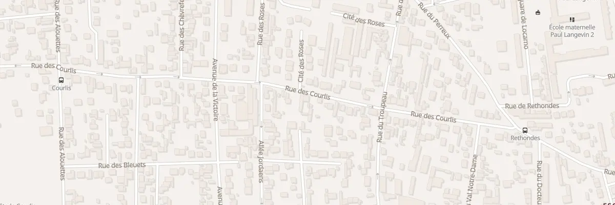 Plan du 61 Rue des Courlis à Argenteuil