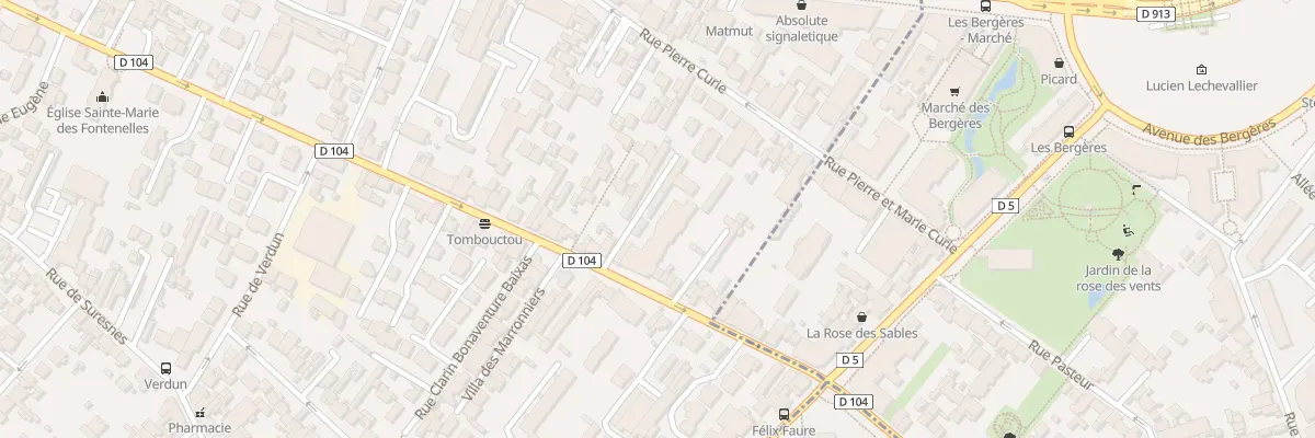 Plan du 127 Av Félix Faure à Nanterre