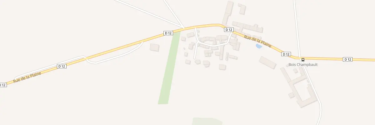 Plan du 5 Imp des Pavillons à Abbéville-la-Rivière