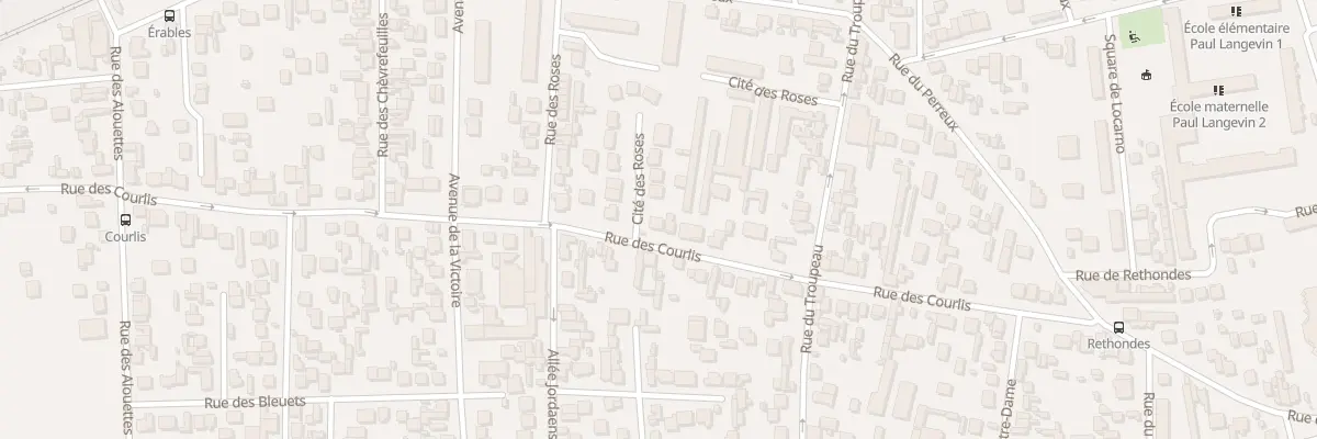 Plan du 60 Rue des Courlis à Argenteuil
