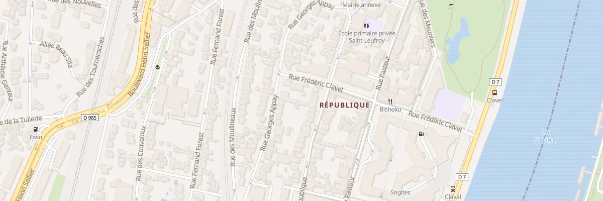 Plan du 27 Rue Georges Appay à Suresnes