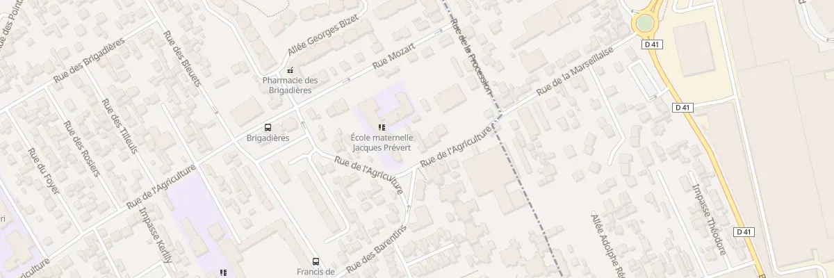 Plan du 22 Rue de l’Agriculture à Bezons