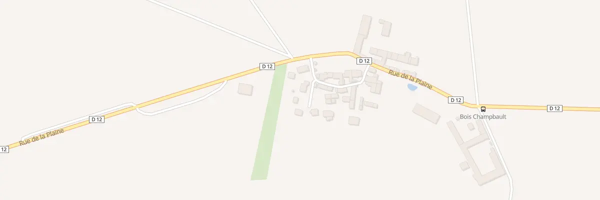 Plan du 3 Imp des Pavillons à Abbéville-la-Rivière
