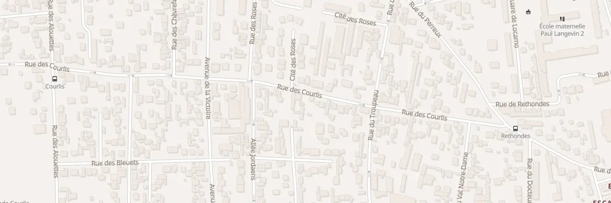 Plan du 59 Rue des Courlis à Argenteuil