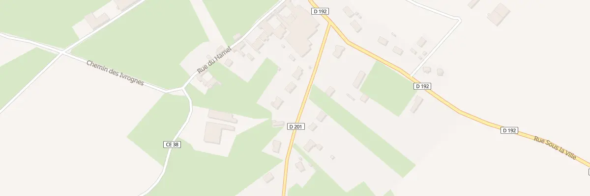 Plan du 28 Rue du Grand Champ à Bellinghem