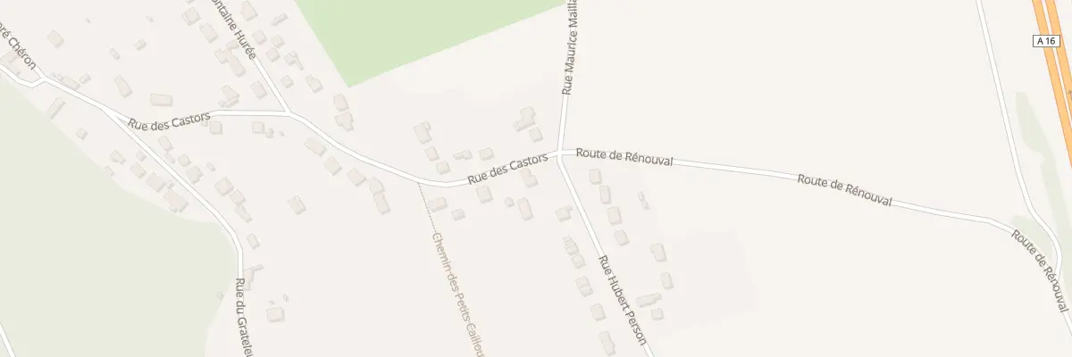 Plan du 41 Rue des Castors à Ronquerolles