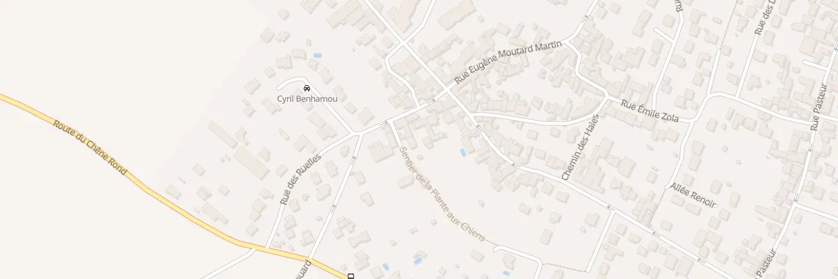 Plan du 75 Rue Moutard Martin à Marcoussis