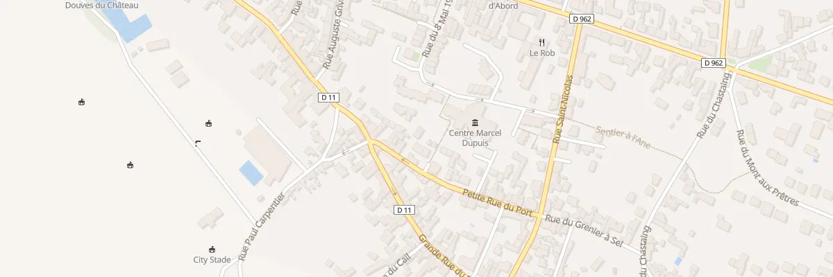 Plan du 9 Ptr Petite Rue du Port à Châteauneuf-sur-Loire