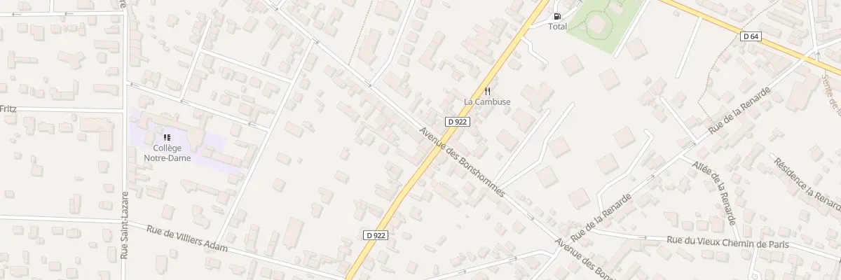 Plan du 60 Av des Bonshommes à L’Isle-Adam