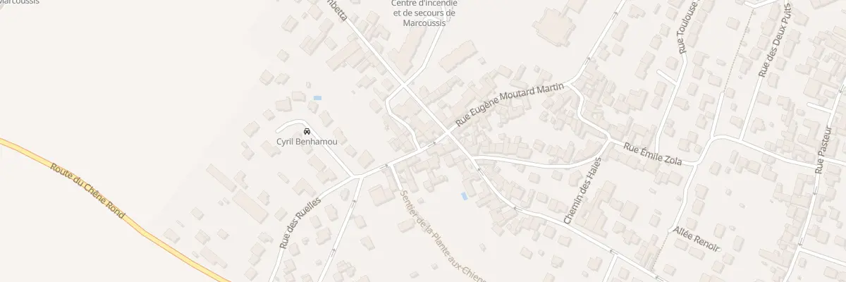 Plan du 50 Rue Moutard Martin à Marcoussis