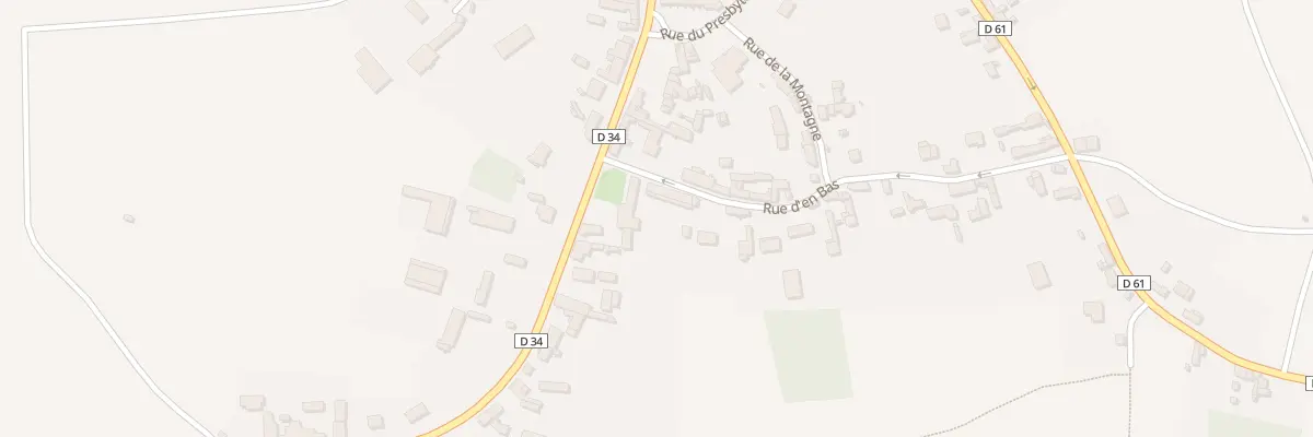 Plan du 2 Rue d’En Bas à Hardivillers