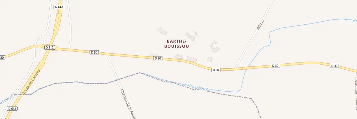 Plan du 37 Rte des Platanes à Montfa