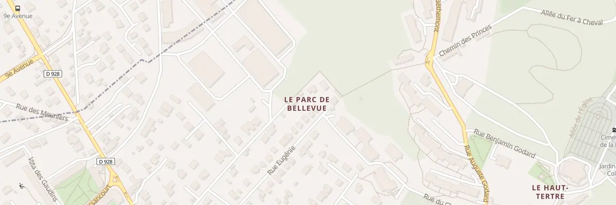 Plan du 25 Rue Eugénie à Taverny