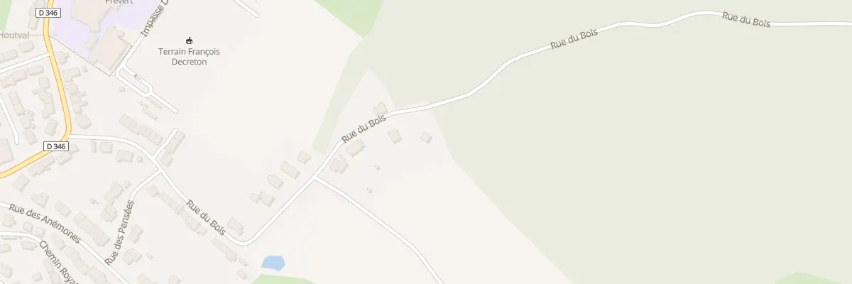 Plan du 40 Rue du Bois à Watten