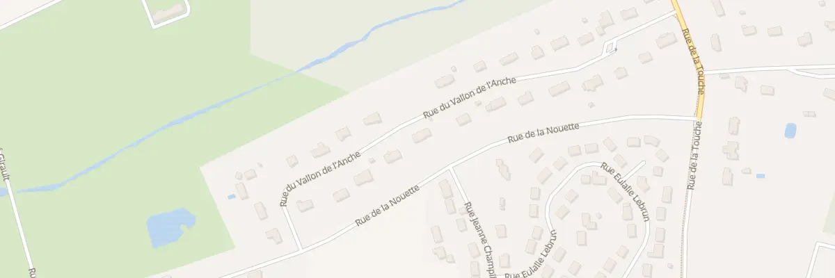Plan du 10 Rue du Vallon de l’Anche à Châteauneuf-sur-Loire