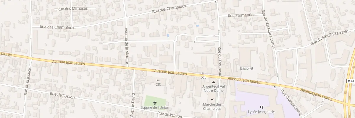 Plan du 2B Rue des Myosotis à Argenteuil