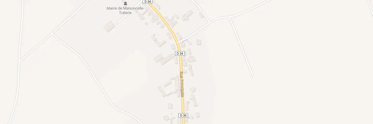 Plan du 12 Rue Principale à Maisoncelle-Tuilerie