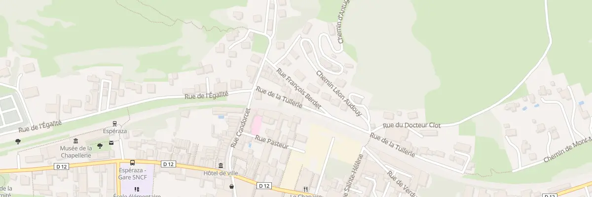Plan du 265 Rue de la Tuilerie à Espéraza