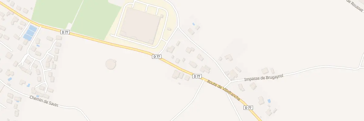 Plan du 9012 Rte de Villefranche à Saint-Juéry
