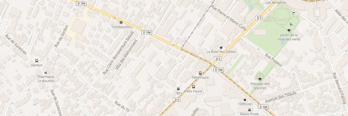 Plan du 122 Av Félix Faure à Nanterre