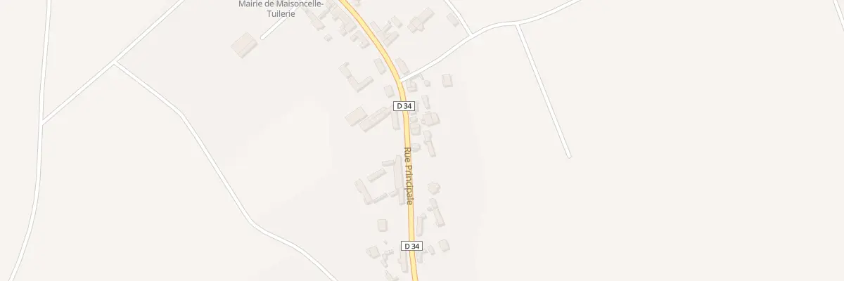 Plan du 10 Rue Principale à Maisoncelle-Tuilerie