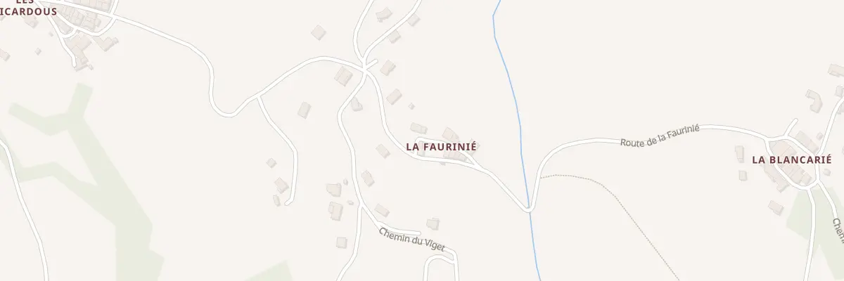 Plan du 5222 La Faurinie à Escoussens