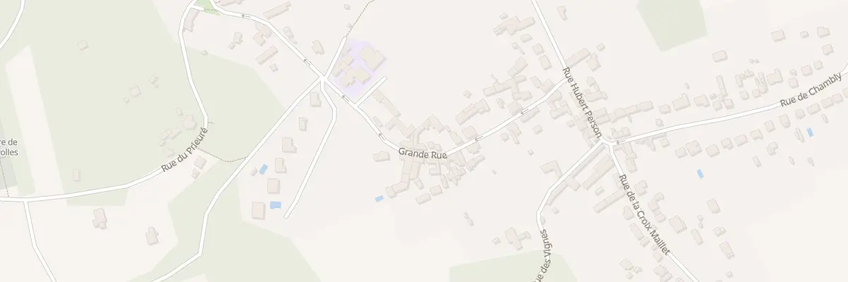 Plan du 323 Gr Gde Rue à Ronquerolles