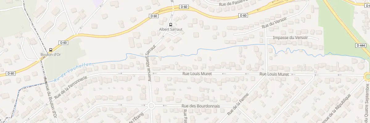 Plan du 74 Rue Louis Muret à Igny