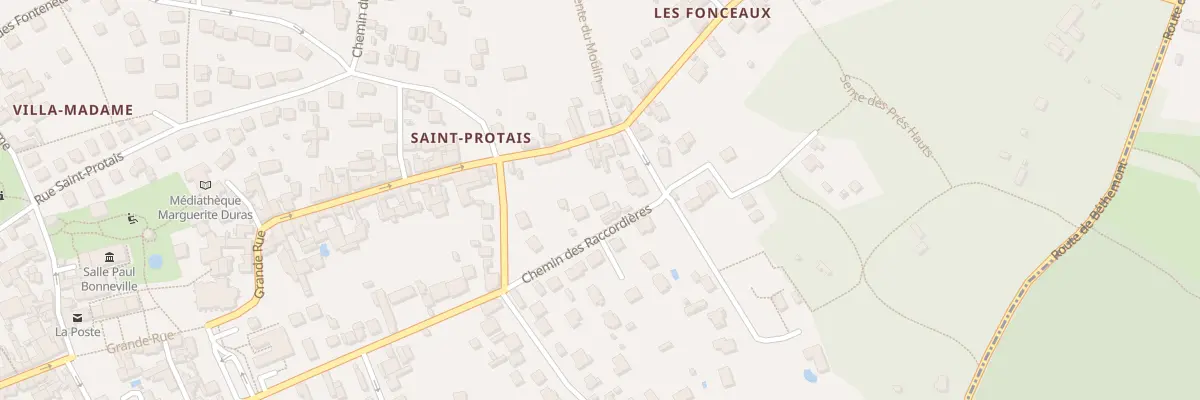 Plan du 5 Che des Racordieres à Bessancourt