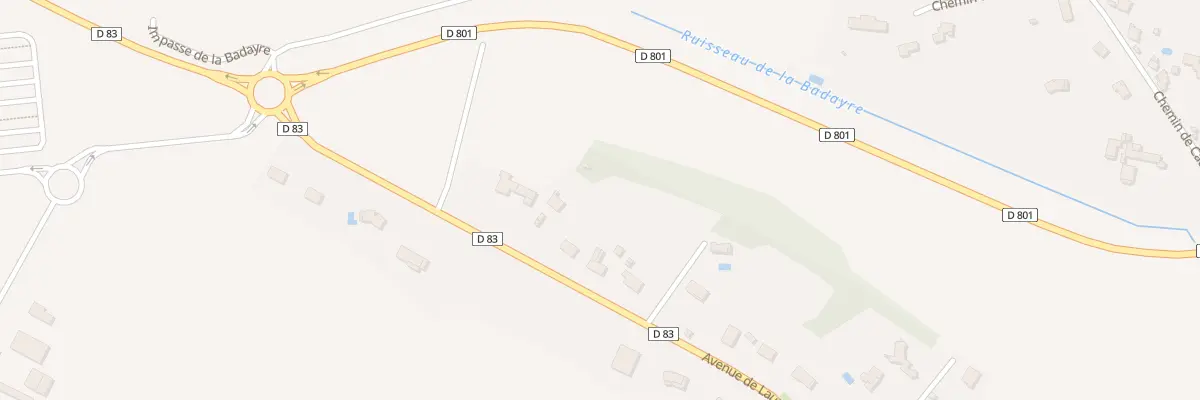 Plan du 274 Av de Lautrec à Caucalières