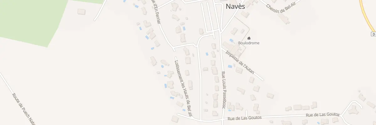 Plan du 6 Lot les Hauts de Bel Air à Navès