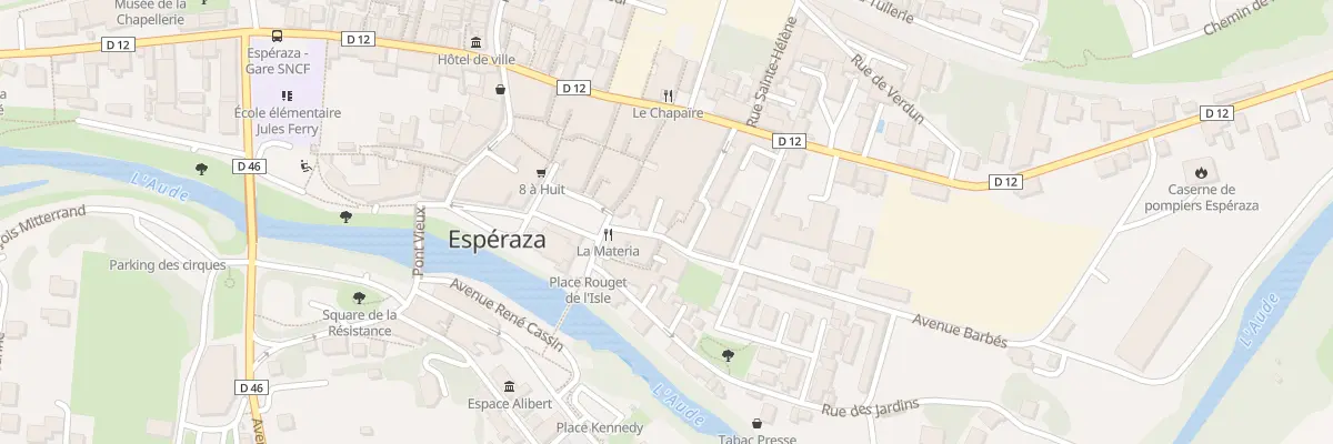 Plan du 586 Rue Lafayette à Espéraza