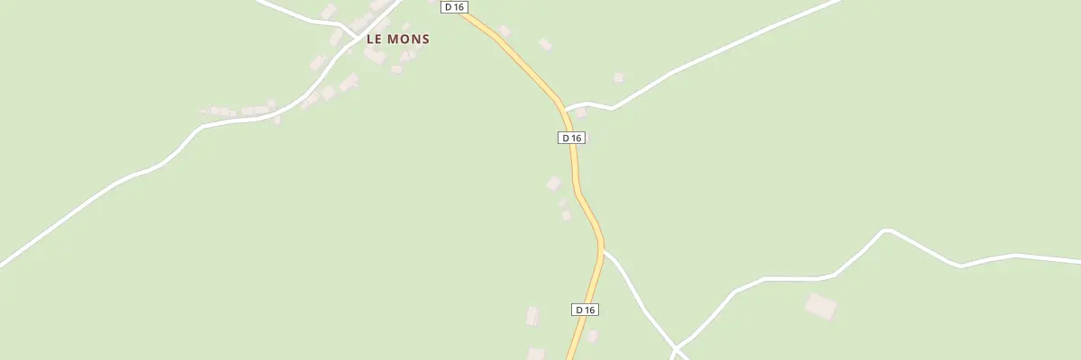 Plan du 32 Le Mons à Soursac